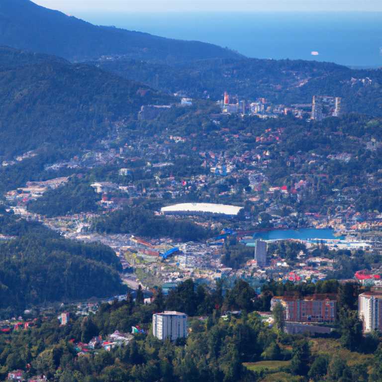 Панорама величественных гор